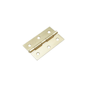 Set 2 balamale mobilier, ascunsa 75x49mm, zincat cu suruburi, Cod: DISLU08 - Img 3