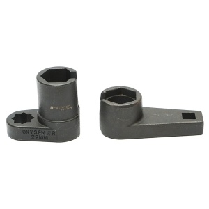Set 2 chei tubulare pentru senzor oxigen si sonda lambda 22mm, Cod: BK78686, Brand: BRECKNER GERMANY - Img 1