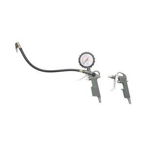 Set 5 piese aer comprimat cu furtun spiralat 5m, pistol spalat, vopsit, umflat si suflat aer, DISRK51 - Img 4