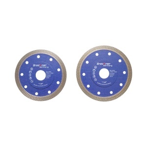 Set 7 carote diamantate 10-68mm, filet interior M14 + 2 discuri 115, 125mm pentru placi ceramice, marmura, granit Breckner Germany, BRECKNER GERMANY, BK93061 - Img 6