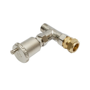 Set aerisitor automat cu T 3/4 pentru instalatii solare rezidentiale max 180 grade C Cod: DISKL93, Breckner Germany - Img 2