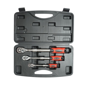 Set antrenor clichet reversibil extensibil 1/2, 3/8, 1/4, Cod: BK64304, Brand: BRECKNER GERMANY - Img 3