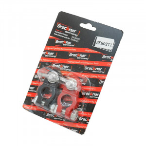 Set borne baterie Zn cu surub HD rosu si negru Heavy Duty, Cod: BK80271, Brand: BRECKNER GERMANY - Img 5