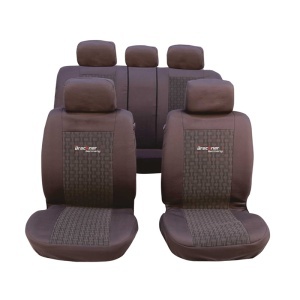 Set huse scaune universale gri negru, BK87904, BRECKNER GERMANY