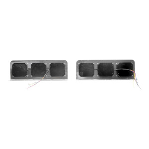 Set lampi spate camion cu LED fara semnalizare 598x220, 12/24V, Cod: BK69103, Brand: BRECKNER GERMANY - Img 3