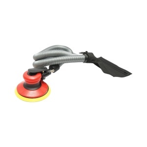 Slefuitor orbital pneumatic 125mm cu sistem de aspirare, viteza 10000 rpm, orbita 2.5mm, presiune max. 6 bar , Cod: BK76127 - Img 1