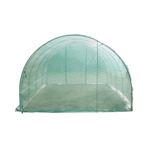 Solar de gradina 400x300x200cm, folie verde PE cu plasa 140g/mp UV, 1 usa, 8 ferestre, teava otel galvanizat 19mm THOR, THOR, 40TH444 - Img 4