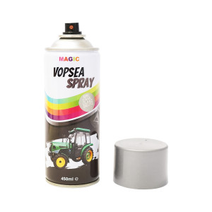 Spray vopsea auto gri tip Case, Claas, Deutz, profesionala cu uscare rapida, Cod: BK839104, Brand: MAGIC - Img 2