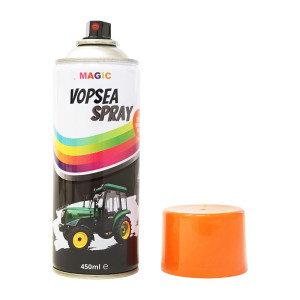 Spray vopsea auto rosu tip David Brown profesionala cu uscare rapida 450ml, Cod: BK832103, Brand: MAGIC - Img 2