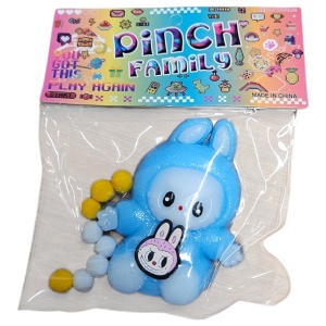 Squishy LaBubu – Jucărie antistres / pluș moale (model aleator)