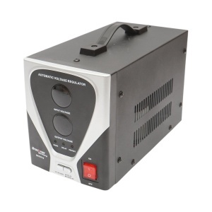 Stabilizator automat de tensiune 1000VA, 800W, 100-260V cu releu monofazat, 1 priza schuko 230V, afisaj LCD Breckner Germany, BK69418 - Img 3