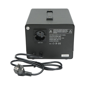 Stabilizator automat de tensiune 500VA monofozic cu servomotor, Cod: BK69775, Brand: BRECKNER GERMANY - Img 2