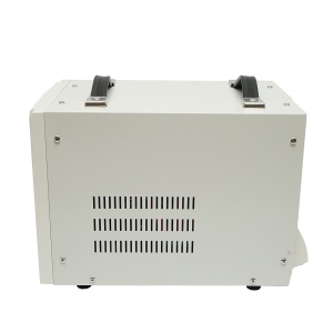 Stabilizator automat de tensiune monofazic cu releu 10000VA/140-260V, 2 prize schuko 230V, afisaj LCD, Cod: BK79723, Marca: BRECKNER GERMANY - Img 3