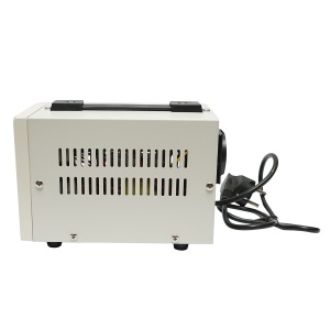Stabilizator automat de tensiune monofazic cu releu 500VA/140-260V, 2 prize schuko 230V, afisaj LCD , Cod: BK79718, Marca: BRECKNER GERMANY, - Img 3