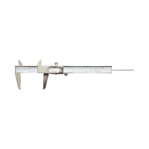 Subler mecanic profesional 150mm, scala gradata in mm/cm/inch, masuratoare interioara, exterioara, adancime, Crownman, Cod: DISEV37 - Img 3