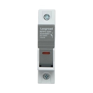 Suport soclu siguranta fuzibila DC fotovoltaic gPV 1P, 1000V, 32A 10x38 RFPV-32H Longroad, DISEX14