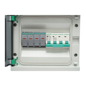 Tablou sigurante 8 module, echipat trifazat pentru sisteme 5-10KW, Cod: DISLW84, Brand: SUNTREE - Img 2