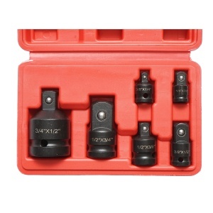 Trusa 6 adaptoare de impact antrenor clichet tubulare cu patrat 1/4, 3/8, 1/2, 3/4 inch, DISTS90 - Img 3