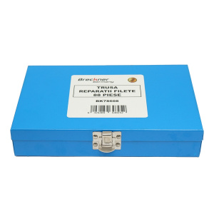 Trusa pentru reparat filete M6, M8, M10 88 piese, Cod: BK78608, Brand: BRECKNER GERMANY - Img 4