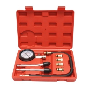 Trusa tester compresie motoare benzina cu manometru mecanic 0-20 bar Breckner Germany, BRECKNER GERMANY, BK56511