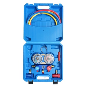 Trusa verificare si incarcare instalatii aer conditionat auto, freon R22, R32, R134a, R410a, Cod: DISMW38, Brand: AUTOSPEED - Img 3
