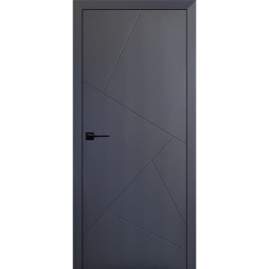 Usa interior, KD 11, lemn & mdf, 70x200cm, antracit mat, reversibila, KDoors