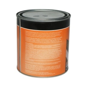 Vopsea email anticoroziva 3 in 1 negru mat 004 pe baza de solvent 1L, direct pe rugina, interior si exterior Breckner Germany, BK89031 - Img 2