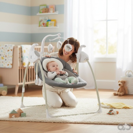 Електрическа люлка за бебе Zizito Hana