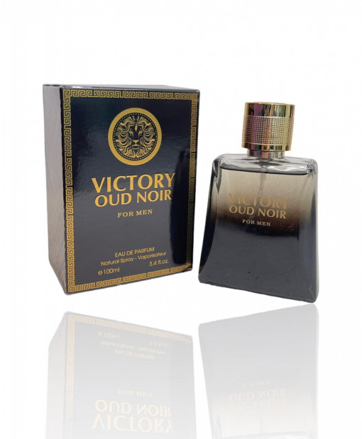 Парфюмна вода за мъже Victory Oud Noir Pour Homme by Fragrance Couture, 100ML EDT Eau de Toilette - Img 1