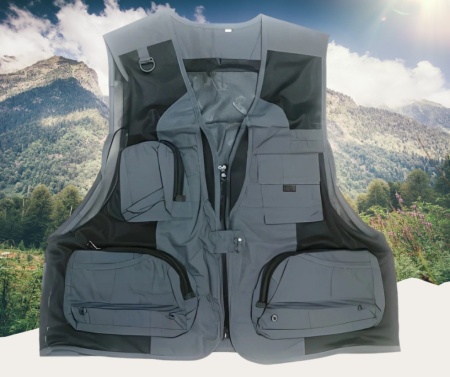 Рибарска жилетка с много джобове