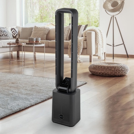 Вентилатор безвитлов Diplomat 50W с LED дисплей