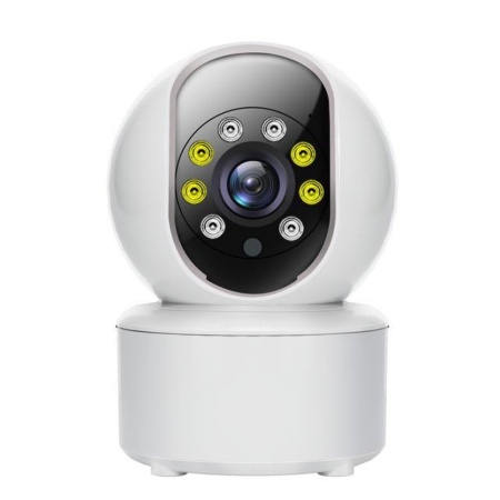 Камера 360° WiFi охранителна, с 2MP, 2-посочно аудио и нощен цвят – Бебефон