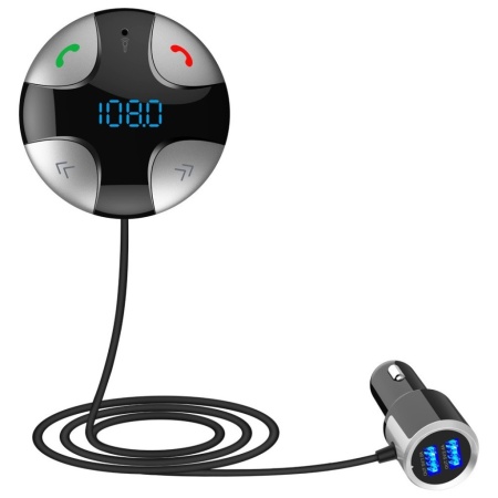 Хендсфри mp3/ bluetooth плеър с двойно USB, за автомобил с радио приемник