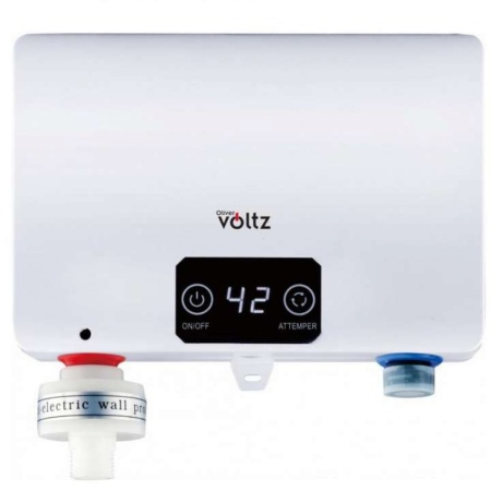 Проточният бойлер Voltz OV57100G, 5500W, до 55° Сензорен панел