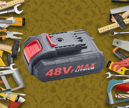 Високоефективна литиево-йонна батерия 48V MAX – Максимална мощност за вашите инструменти