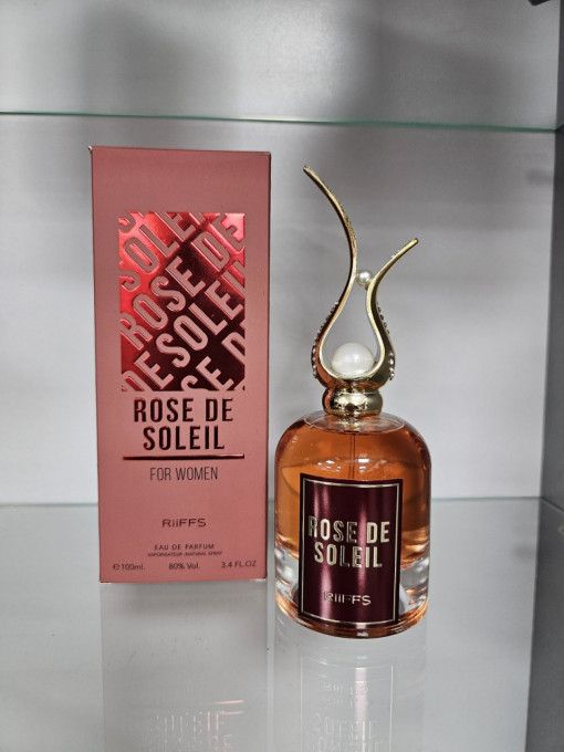 Оригинален Арабски дамски парфюм Rose De Soleil For Women RiiFFS Eau De Parfum 100ml