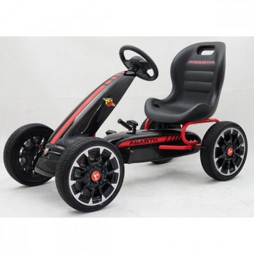 Картинг с меки гуми ABARTH PEDAL GO KART FS-2972