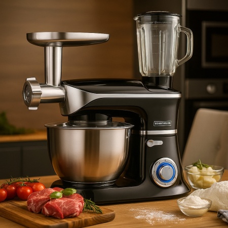 Кухненски роботи 3 в 1 Royalty Line – 1900W, 6.5L купа и 2100W Max, 7.5L купа– мощност и многофункционалност