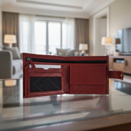 Луксозен кожен портфейл за мъже