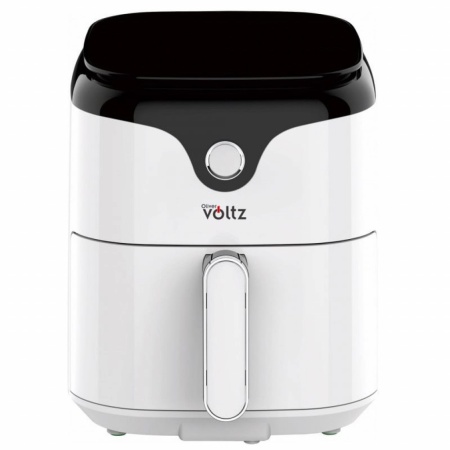Фритюрник AirFryer Voltz, 1400W, 3.5л., Горещ въздух, Таймер, до 200°С, Дигитален, подвижна скара