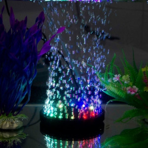 Водоустойчива LED лампа с режим за въздушни мехурчета за аквариум с рибки
