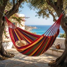 Градиснки червен хамак 