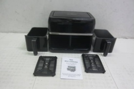 Двоен Air Fryer T&G BEST COOKING 32847A0 – с отделни LED дисплеи за всяка зона - Img 2