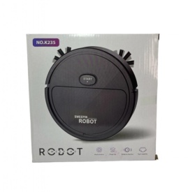 Интелигентна прахосмукачка робот 3в1 две четки и моп за почистване на домакинство