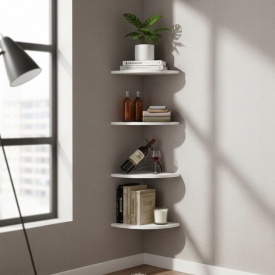Комплект от 4 Стенни Ъглови Рафта