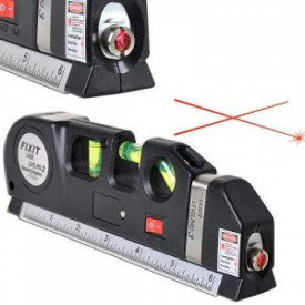 Лазерен нивелир - Laser Level Pro 3 с ролетка 2,5 метра