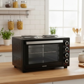 Малка готварска печка TERMOMAX TXC56CL: Компактно Комбинирано Решение с Голям Обем - Img 5