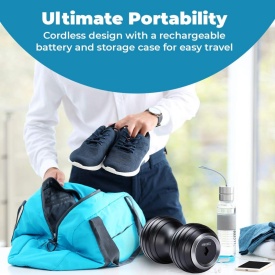 Масажор HoMedics Total Body – Безжичен, високоинтензивна вибрация