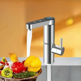 Нагревател за вода, за плот, 3300W, c дисплей, Инокс