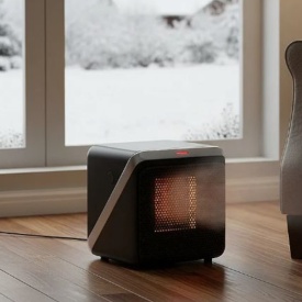 Отоплителна печка с вентилатор Rosberg R51970K, 500W – компактно решение за бързо затопляне и безопасен комфорт - Img 3